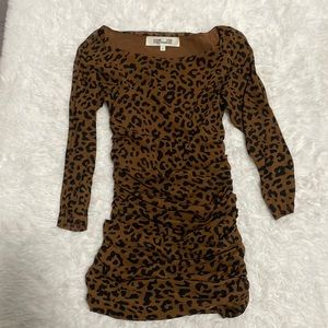 Brand New DVF Animal Print Mesh Top